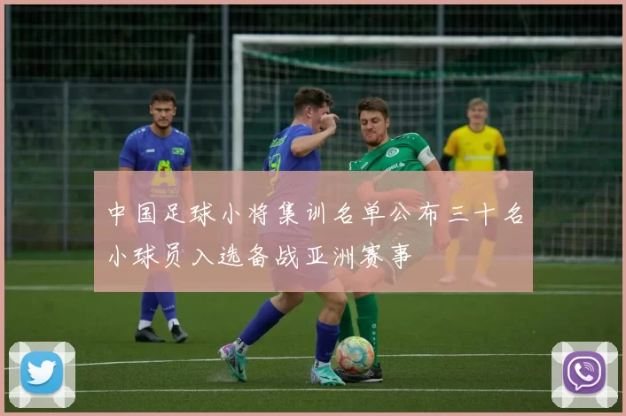 中国足球小将集训名单公布三十名小球员入选备战亚洲赛事
