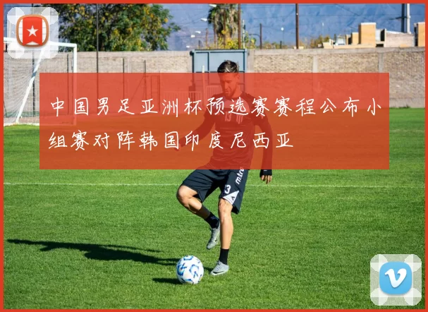 中国男足亚洲杯预选赛赛程公布小组赛对阵韩国印度尼西亚